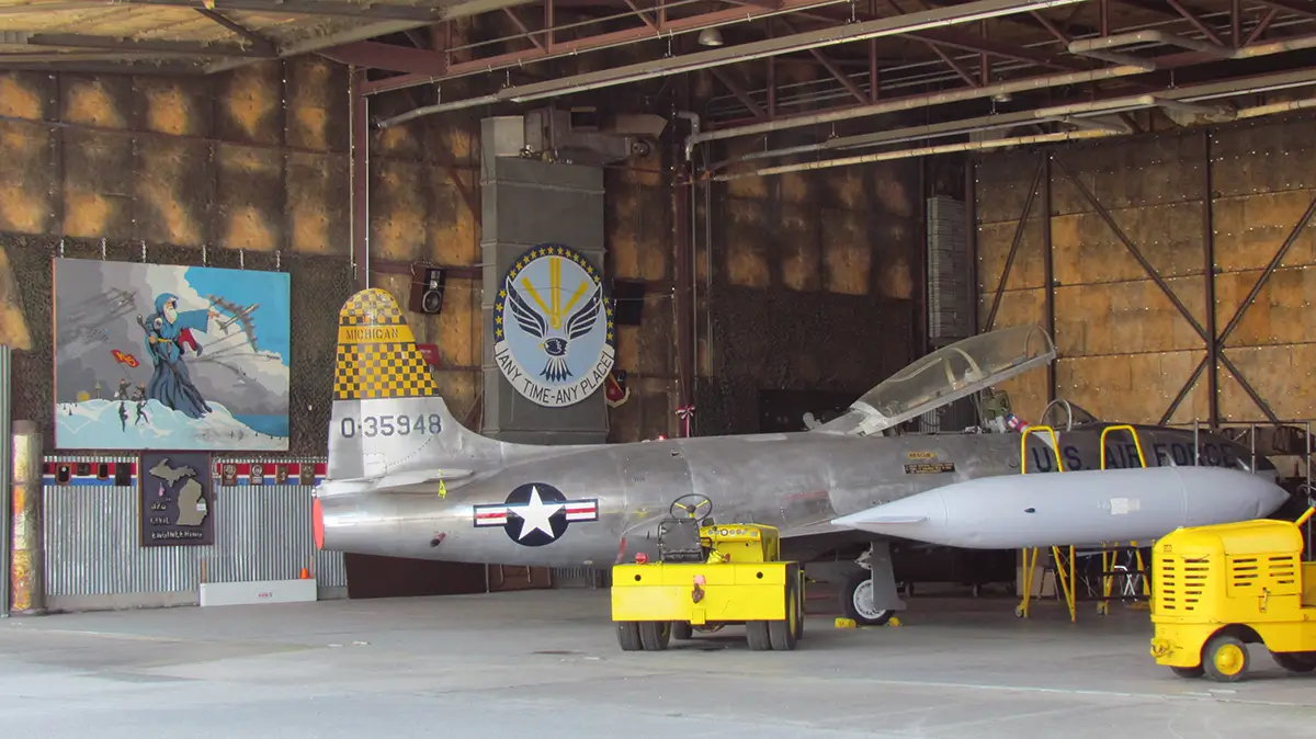 Historic aircraft at Wurtsmith Air Museum